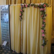 A Lemon And Roses Pergola Party Photo Booth rental offers a soft nostalgic feel.

Lovely as a wedding photobooth and terrific for a sweet sixteen photo booth!

Pergola offers photobooth hire throughout the UK.

Pictures in Seconds...Memories for a Lifetime.
